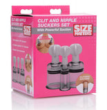 Size Matters Clitoris & Nipple Sucker Set