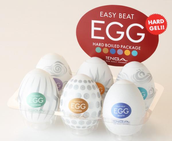 Tenga Egg Variety Pack Hard Boiled Strokers 6 Pack