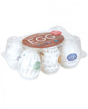 Tenga Egg Variety Pack Hard Boiled Strokers 6 Pack