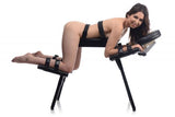 Obedience Extreme Sex Bench With Restraint Straps Black