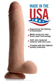 Usa Cocks 11in Ameriskin Dildo -light