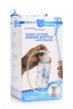 Clean Stream Pump Action Enema Bottle with Nozzle