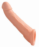 Ultra Real 2 inches Solid Tip Penis Extension Beige