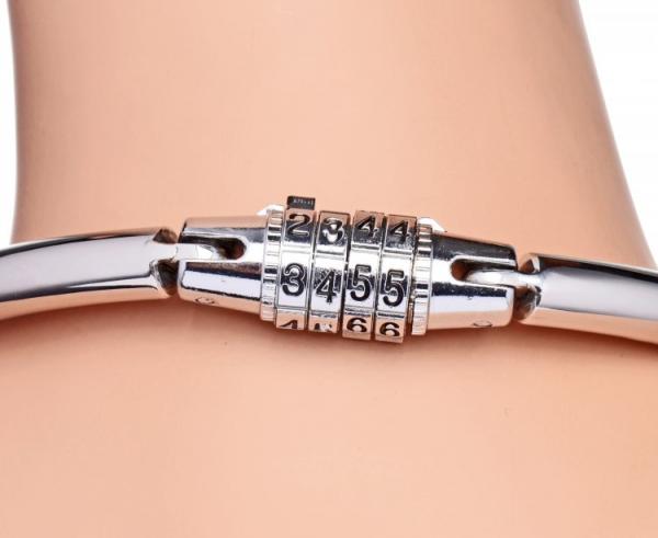 Stainless Steel Combination Lock Slave Collar