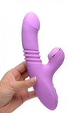 Shegasm Pro-Thrust Thrusting Suction Rabbit Vibrator