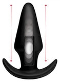 Kinetic Thumping 7X Large Anal Plug Black Thump It!