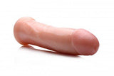 8 Inches Cock Lock Dildo Beige