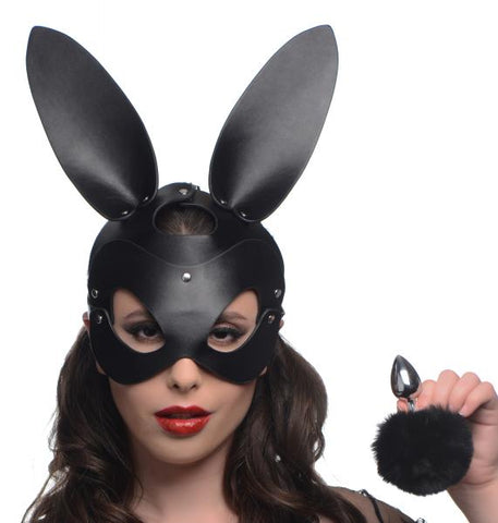 Tailz Bunny Mask W/ Plug