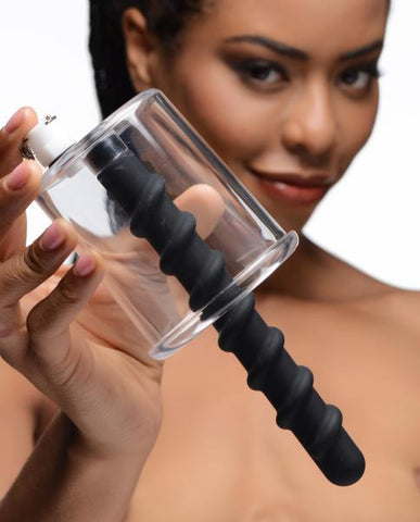 Rosebud Driller Cylinder With Silicone Swirl Inset