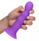 Squeeze-It Silexpan Phallic Dildo Purple