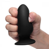 Squeeze-It Silexpan Anal Plug Medium Black