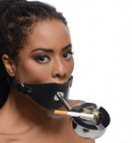 Ashtray Ball Gag Black O/S