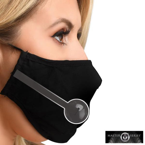 Ms Under Cover Ball Gag Face Mask