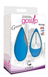 Groove Smooth Silicone Remote Vibe- Blue