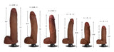 Jock Medium Vibrating Dildo With Balls - 6 Inch