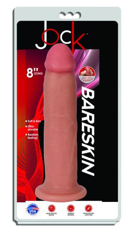 Jock Bareskin 8in Vanilla Dildo