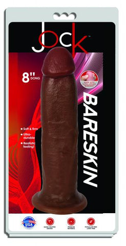 Jock Bareskin 8in Latte Dildo