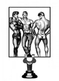Tom Of Finland 3 Piece Cock Ring Set Silicone Blue