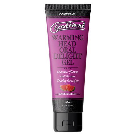 GoodHead Warming Head Oral Delight Gel Watermelon 4oz Bulk