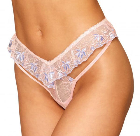 Floral Flutter G-string Rose Quartz L/xl