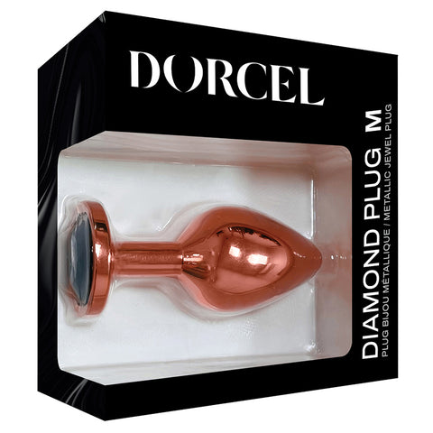 Dorcel Diamond Plug-Rose Gold Medium