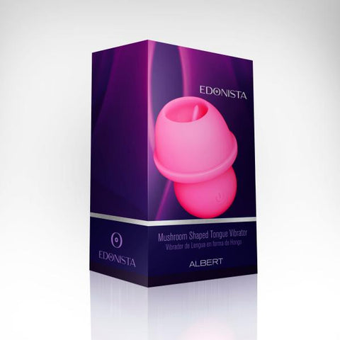 Edonista Albert Mushroom Shaped Tongue Vibrator