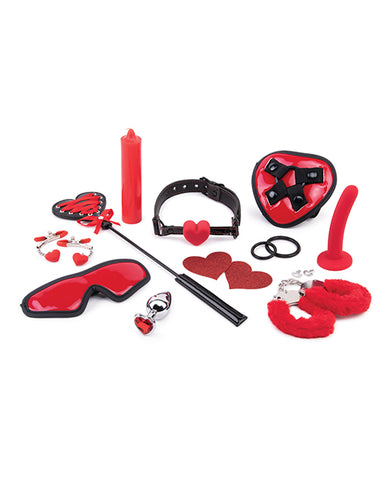 Whipsmart Heartbreaker 10 Pc Set - Black/red