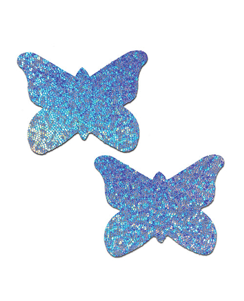 Pastease Premium Glitter Butterfly - Blue O/s
