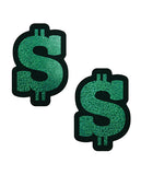 Pastease Premium Glitter Dollar Sign - Green O/s