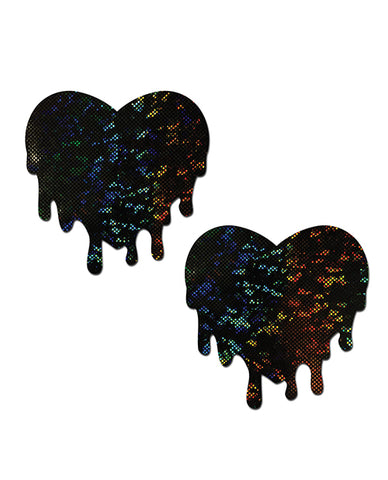 Pastease Premium Melty Heart - Black O/s