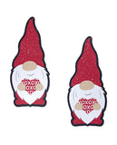 Pastease Valentine Sweetheart Garden Gnome - Red/white O/s