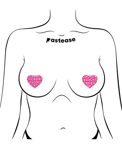 Pastease Petites Xo Hearts - Pink O/s