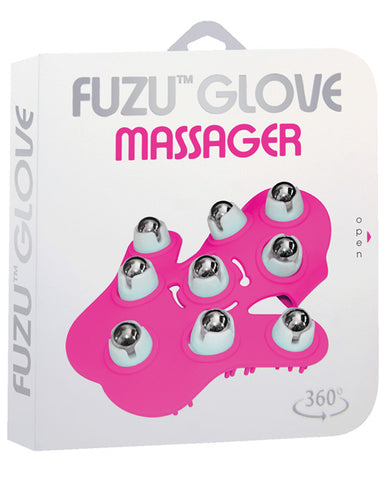 Fuzu Glove Massager Neon Pink