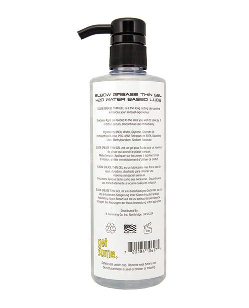 Elbow Grease H2o Thin Gel - 16 Oz