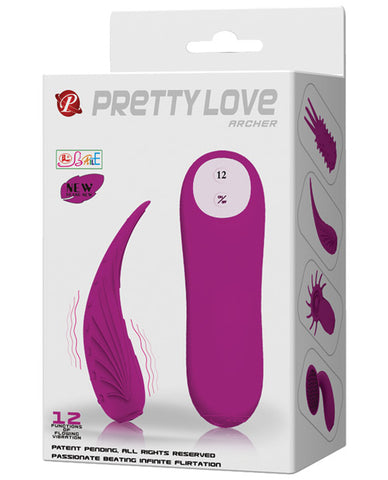 Pretty Love Archer Vibrator - Fuchsia