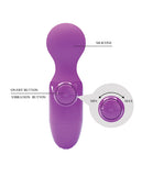 Pretty Love Little Cute Mini Stick Massager- Purple