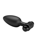 Pretty Love Vibra Butt Plug II - Black