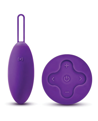 Blush Wellness Imara Vibrating Egg W/remote - Purple