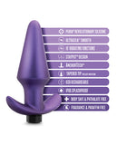 Blush Anal Adventures Matrix Interstellar Plug - Astro Violet