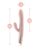 Blush Fraya Rabbit Rechargeable Vibrator - Pink