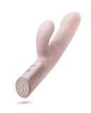 Blush Fraya Rabbit Rechargeable Vibrator - Pink