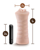 Blush EnLust Mouth Stroker w/Vibrating Bullet - Nicole