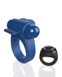 Screaming O Switch Remote Controlled Vibrating Ring - Blue