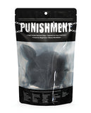 Punishment Bunny Tail Butt Plug - Black