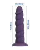 Fantasy Addiction 7" Unicorn Dildo - Purple