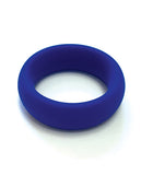 Spartacus 1.5" Wide Silicone Donut Ring - Blue