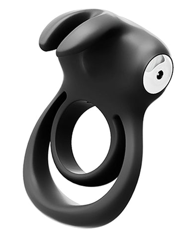 VeDO Thunder Bunny Rechargeable Dual Ring - Black Pearl