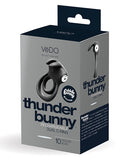 VeDO Thunder Bunny Rechargeable Dual Ring - Black Pearl