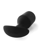 B-vibe Weighted Snug Plug 6 - 600 G Black