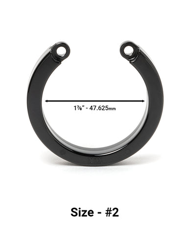 Cock Cage U-Ring #2 - Black